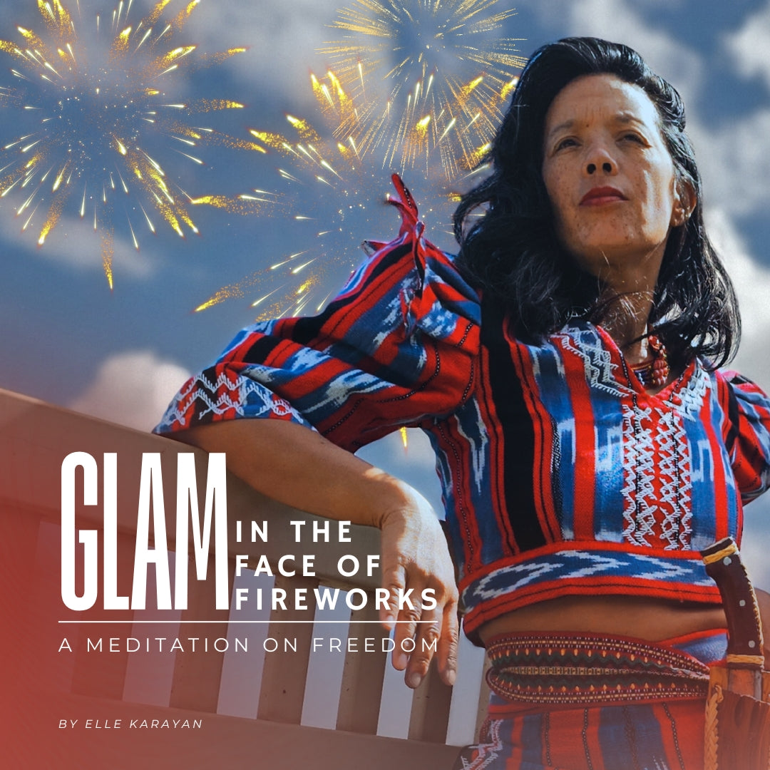 Glam in the face of Fireworks: A meditation on Freedom