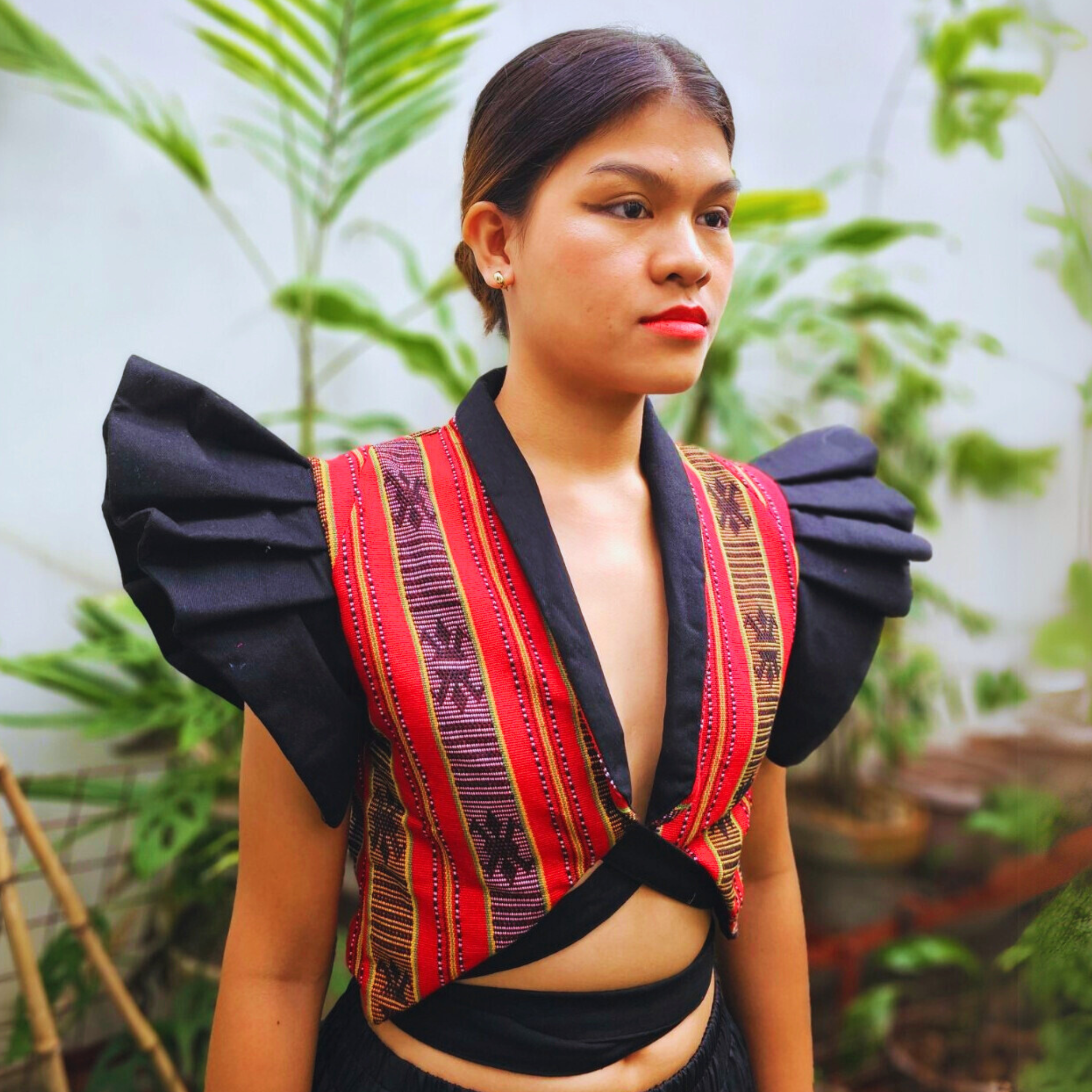 Gabriella Tie Around Crop Top
