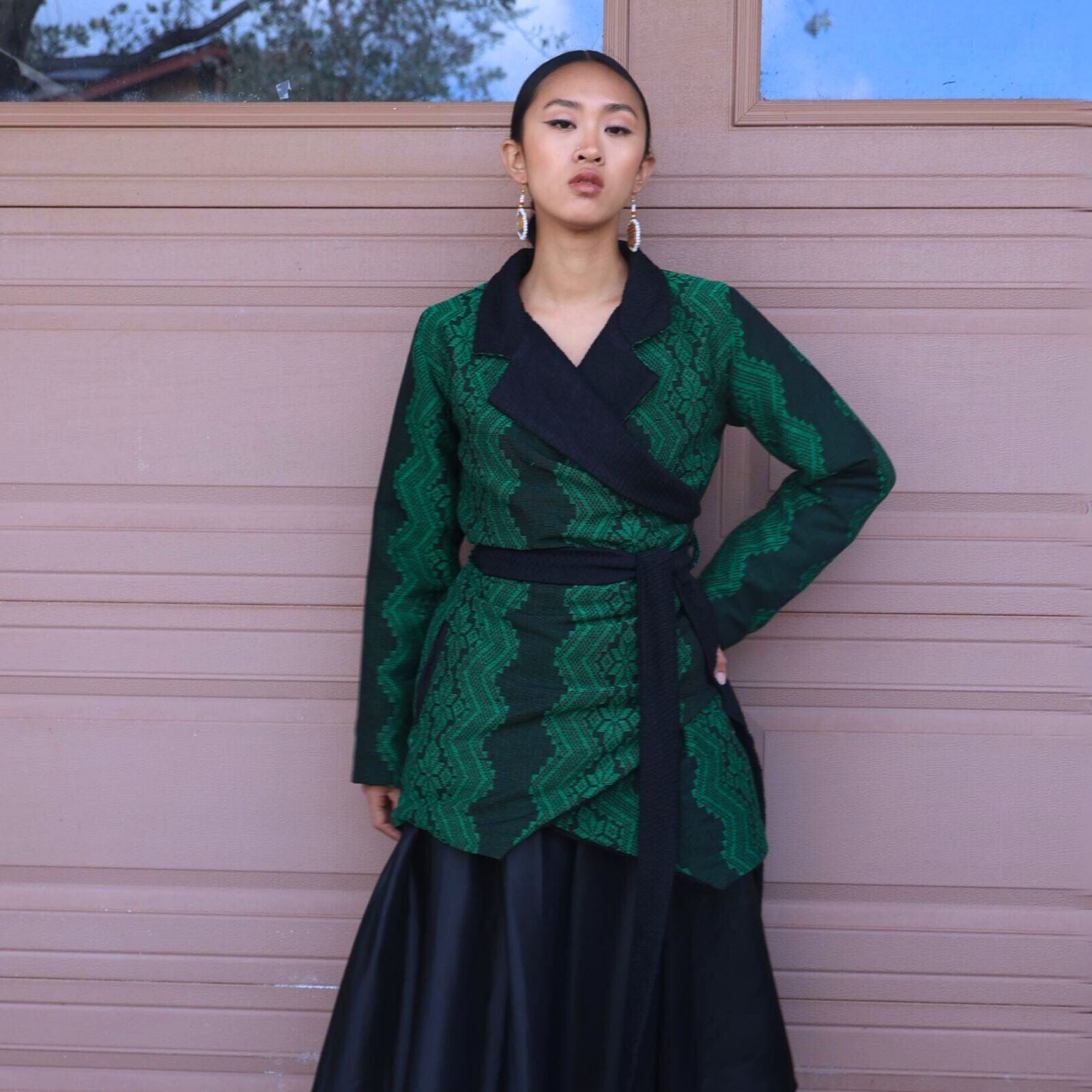 Buwaya Wide Collar Coat