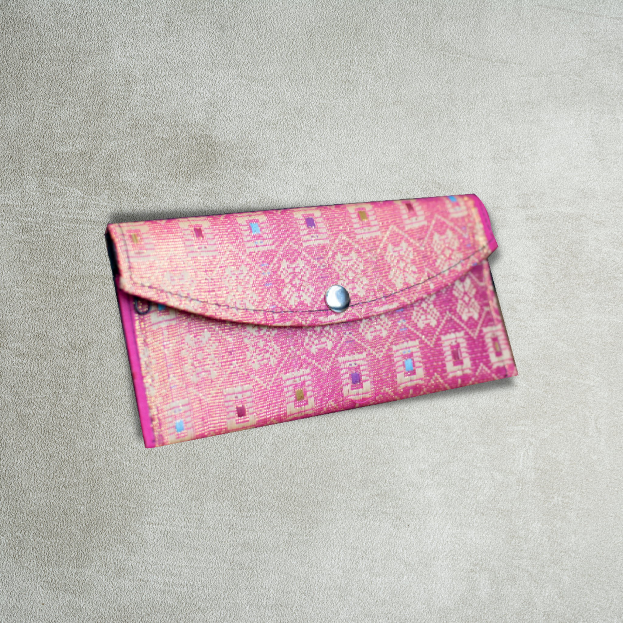 Batik Check Book Holder