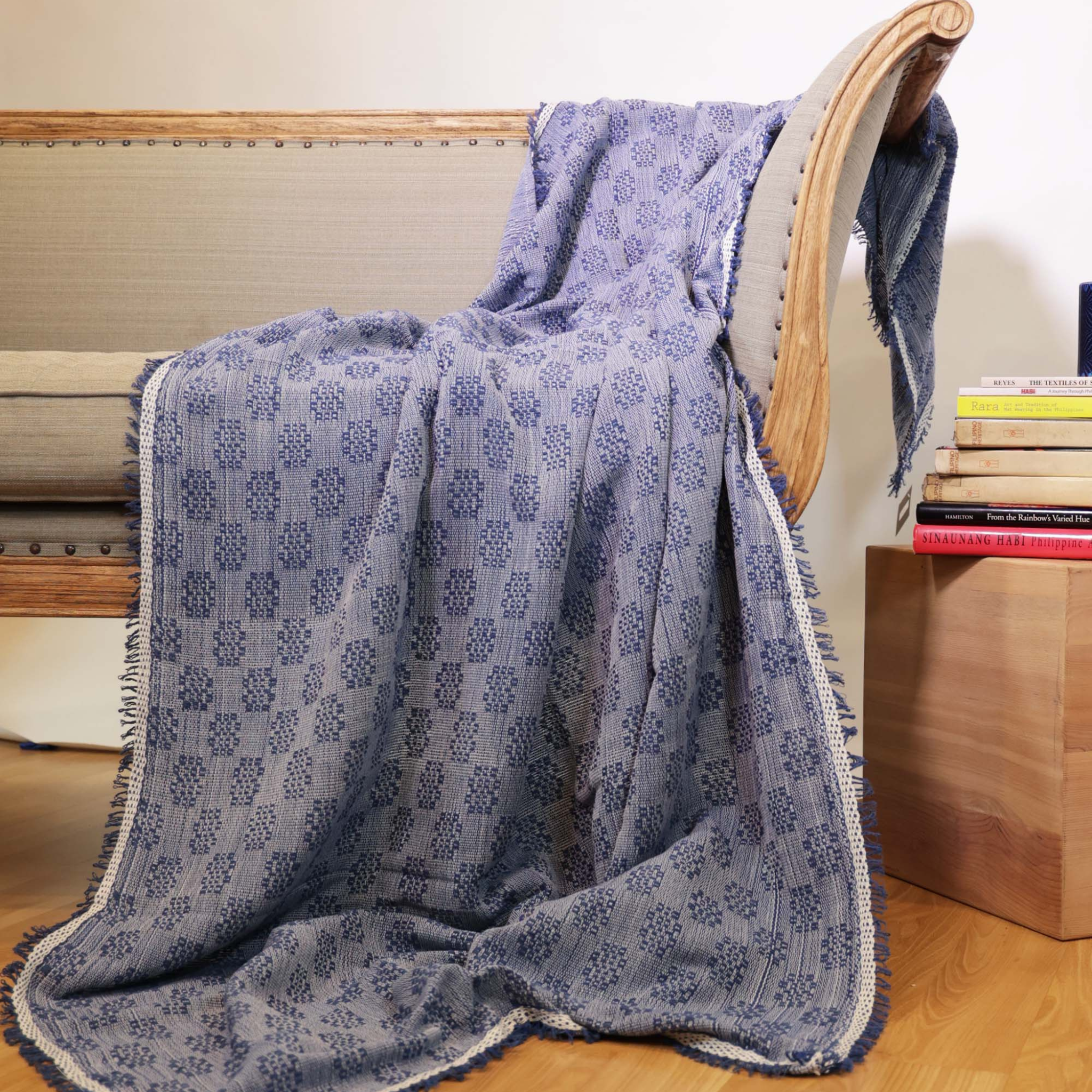 Inabel Super Brocade Twin Blanket