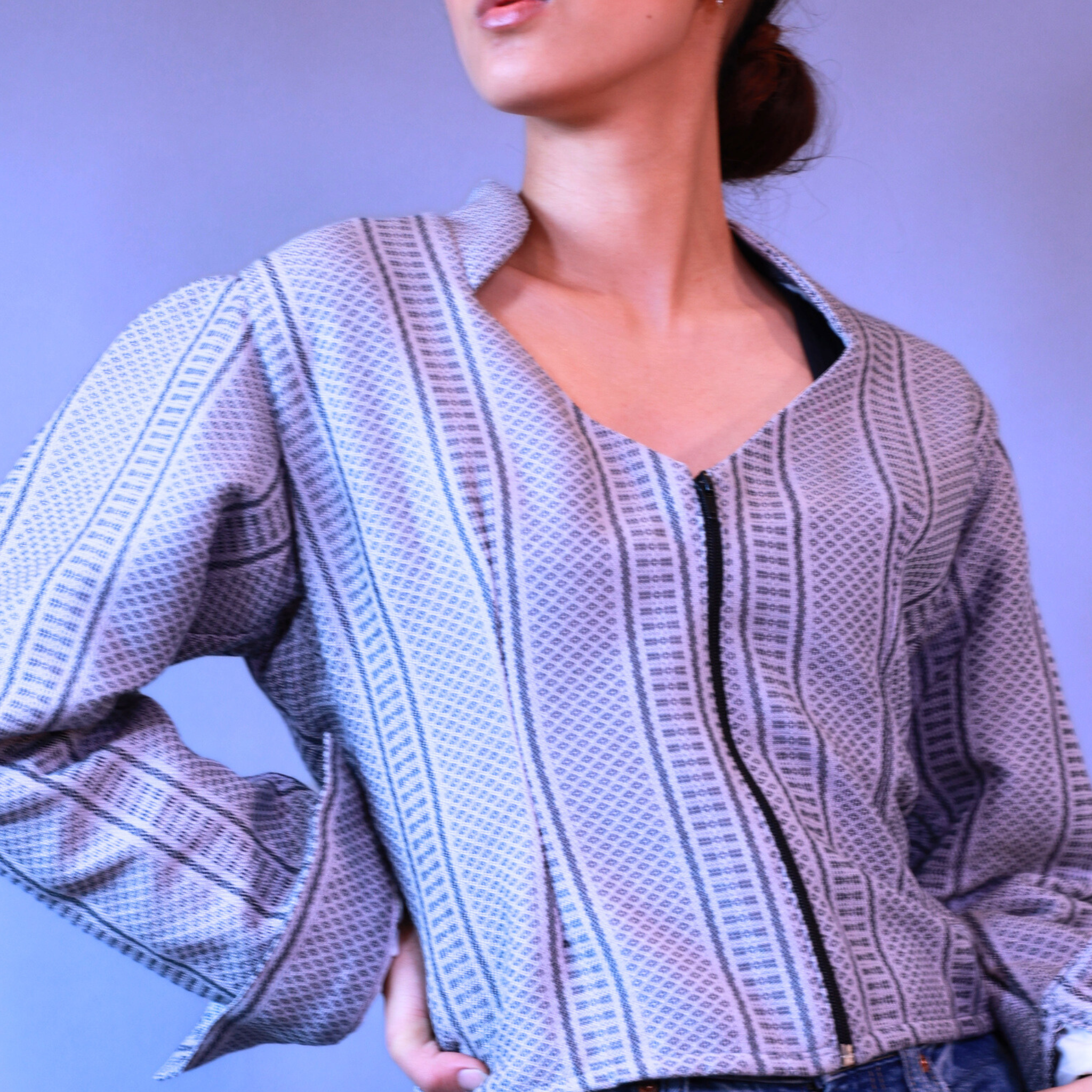 Zip up Crop Jacket