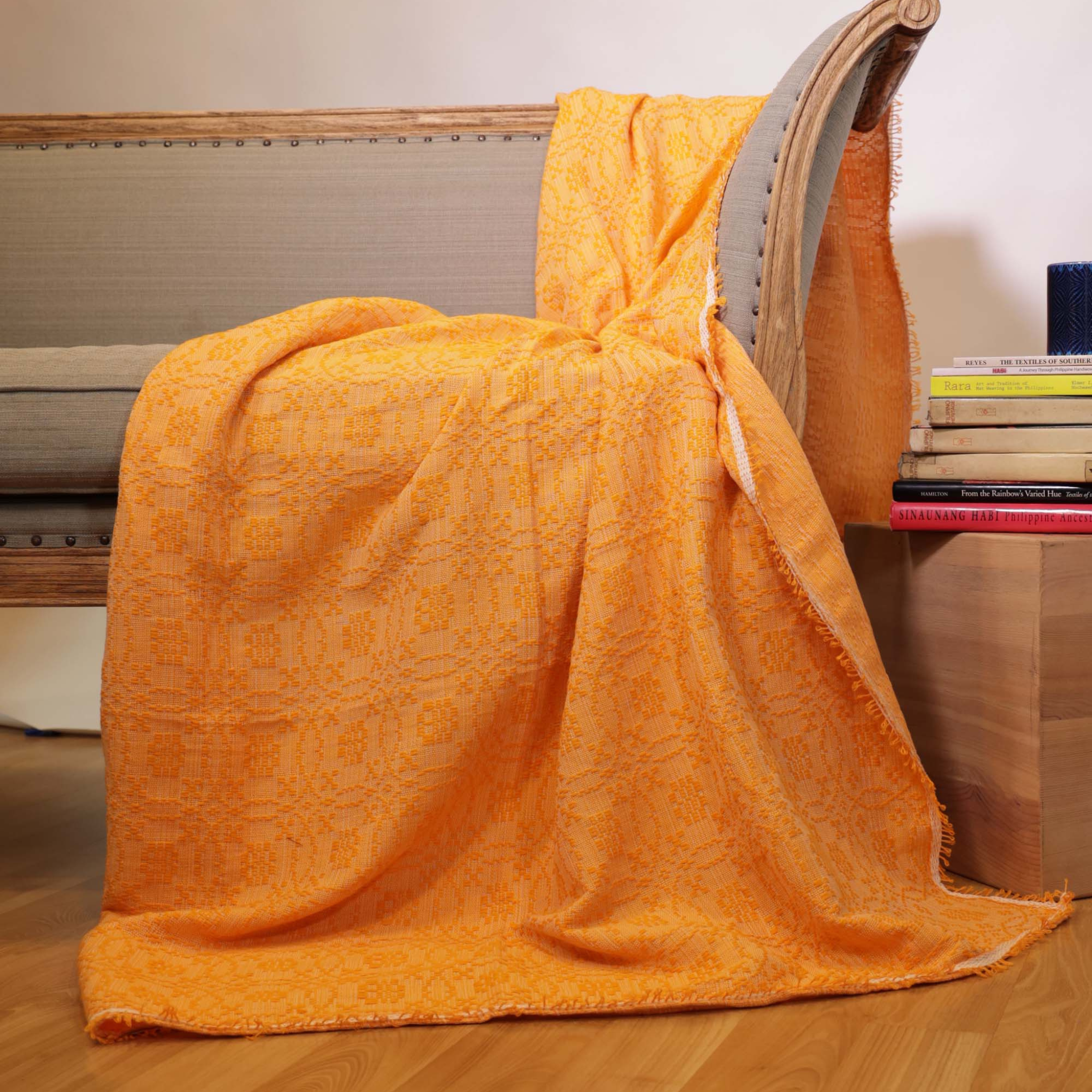 Inabel Super Brocade Twin Blanket