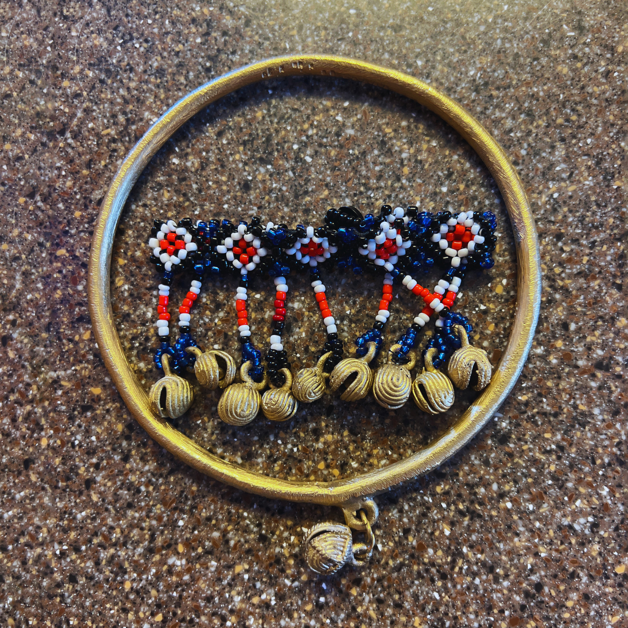 Brass Singkil Anklet Set