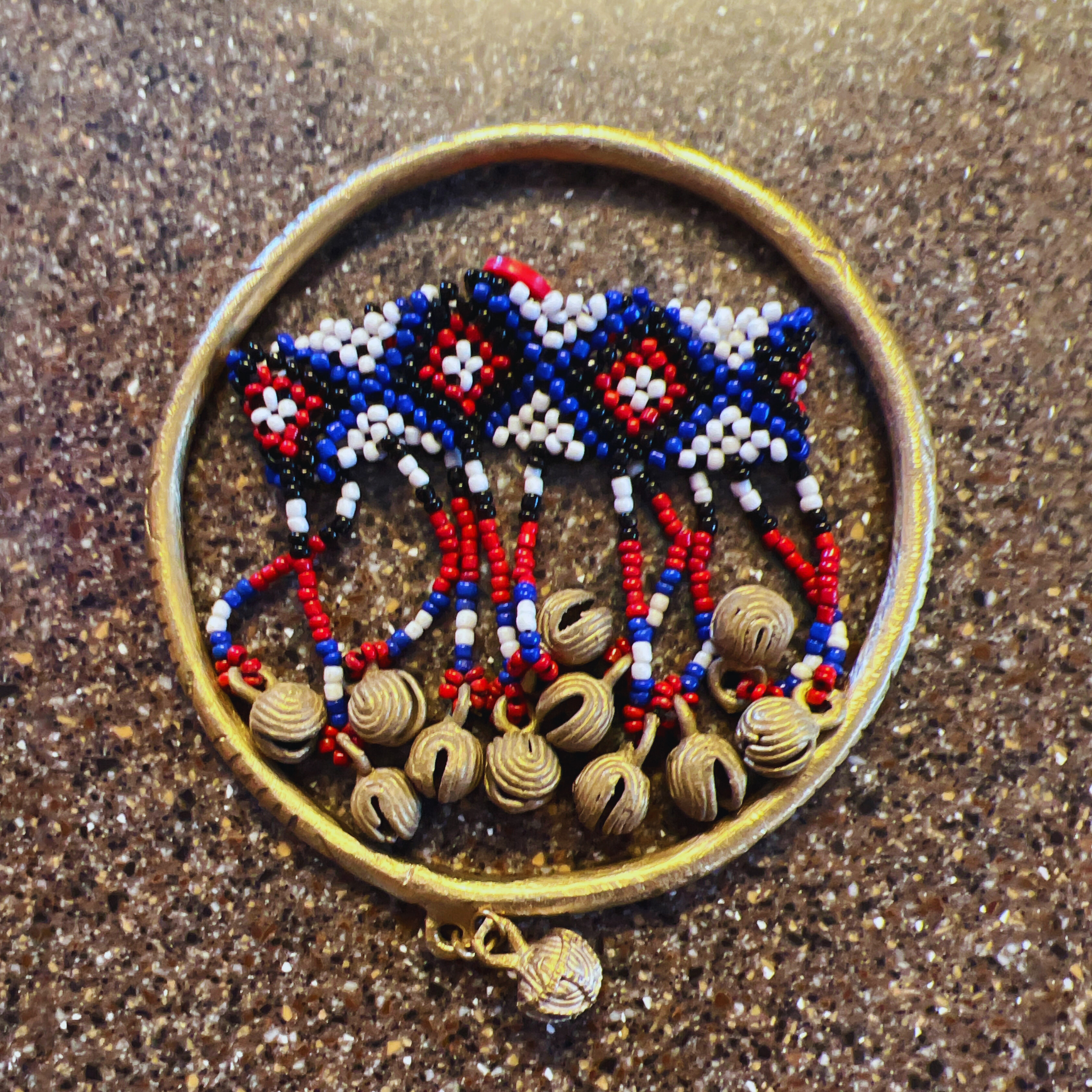 Brass Singkil Anklet Set