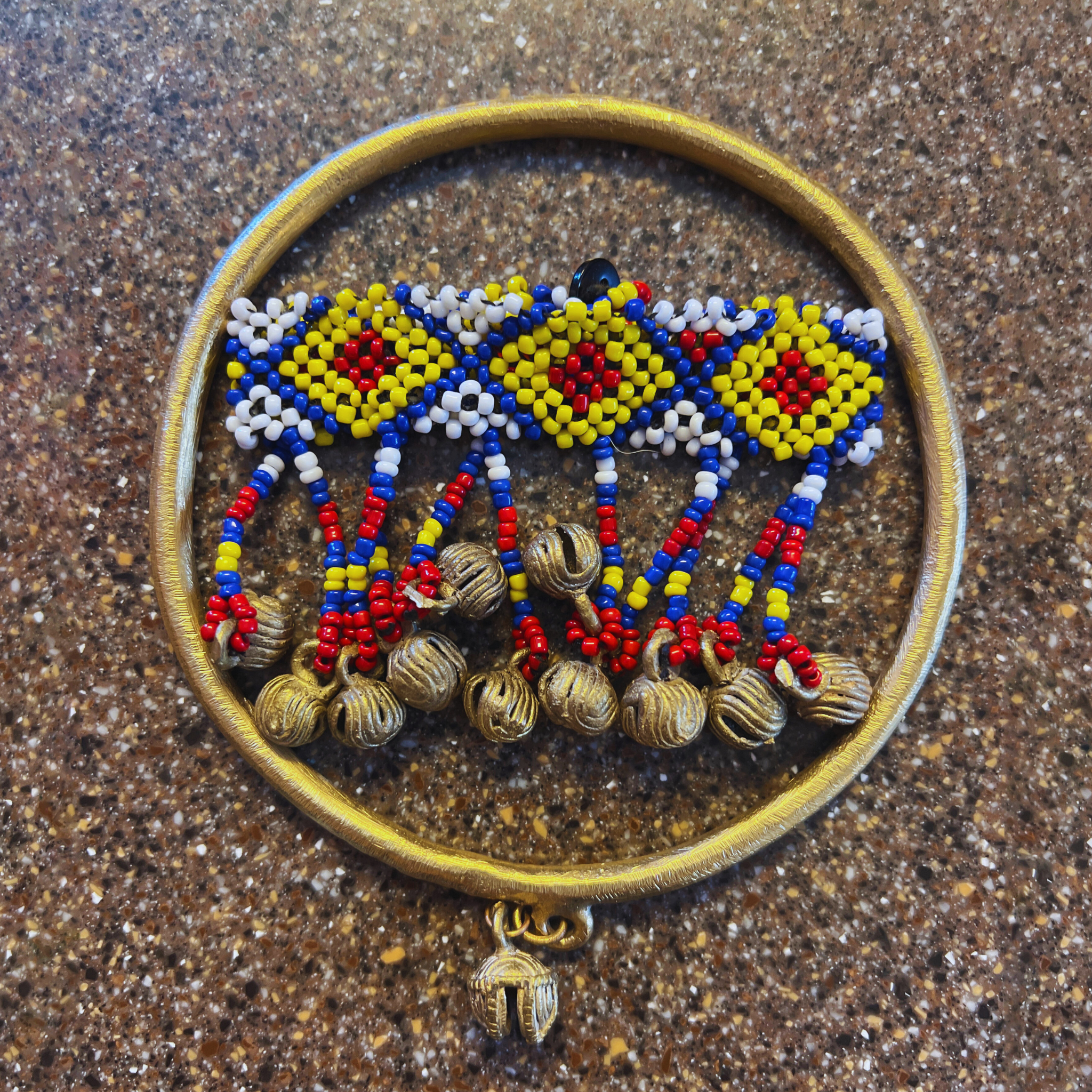 Brass Singkil Anklet Set
