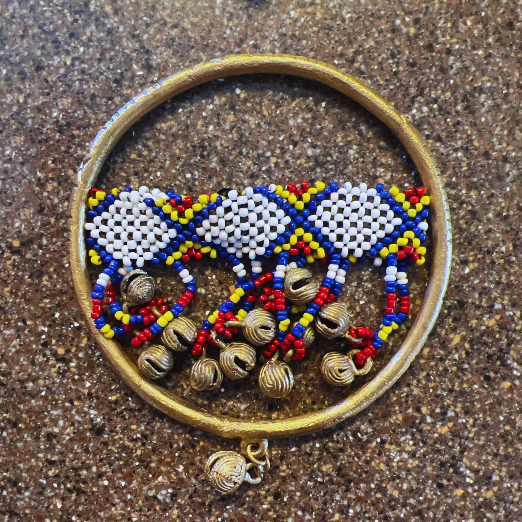 Brass Singkil Anklet Set