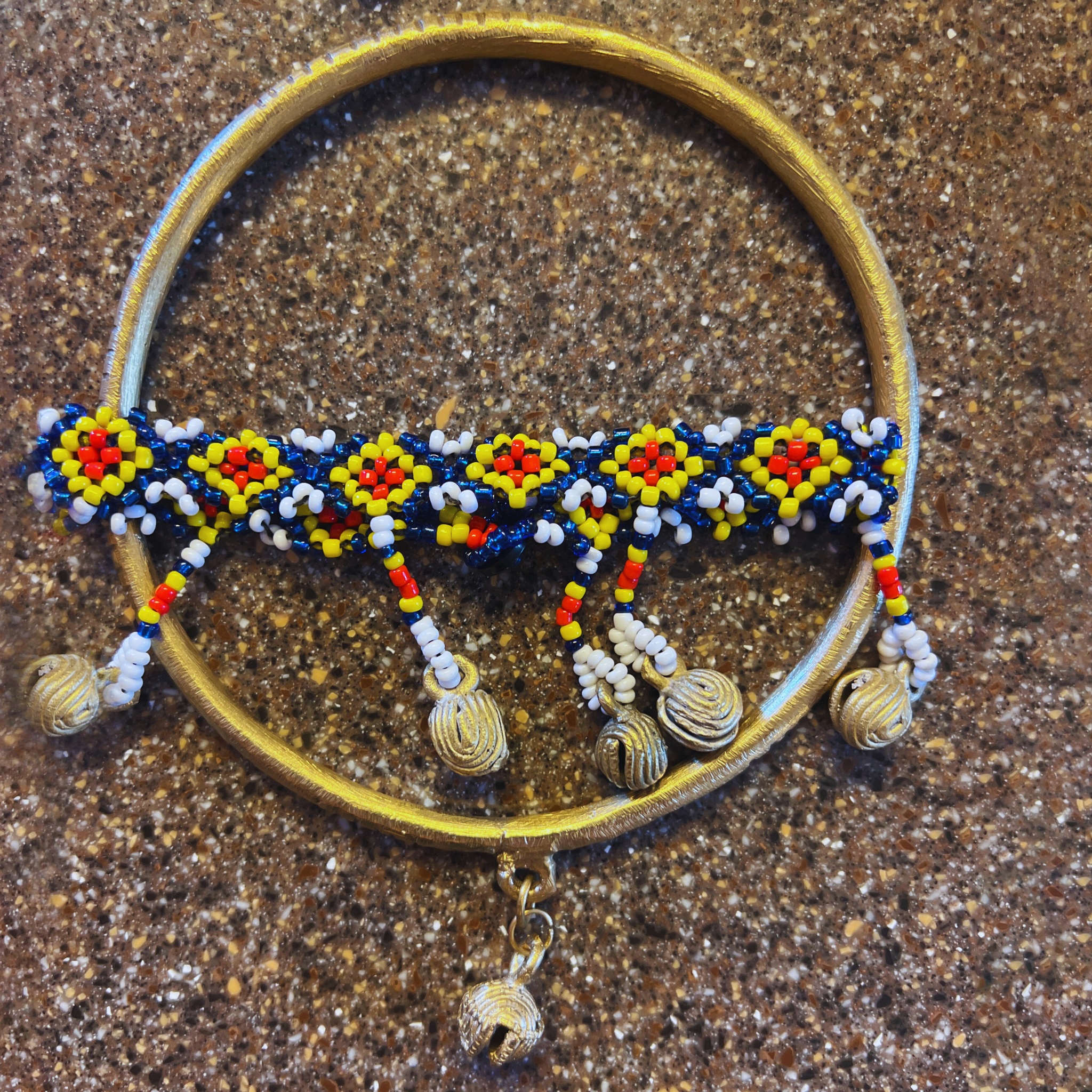 Brass Singkil Anklet Set