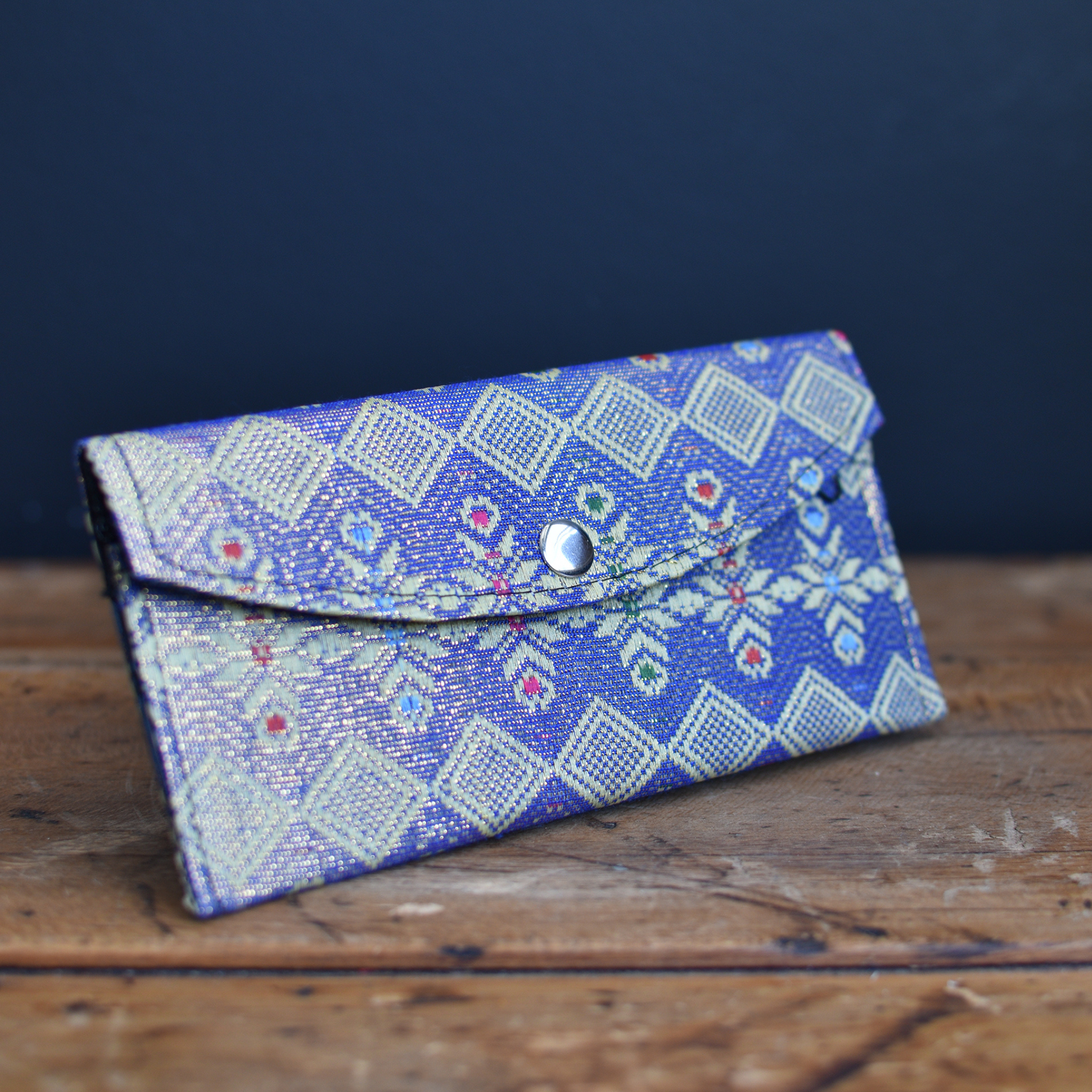 Batik Check Book Holder