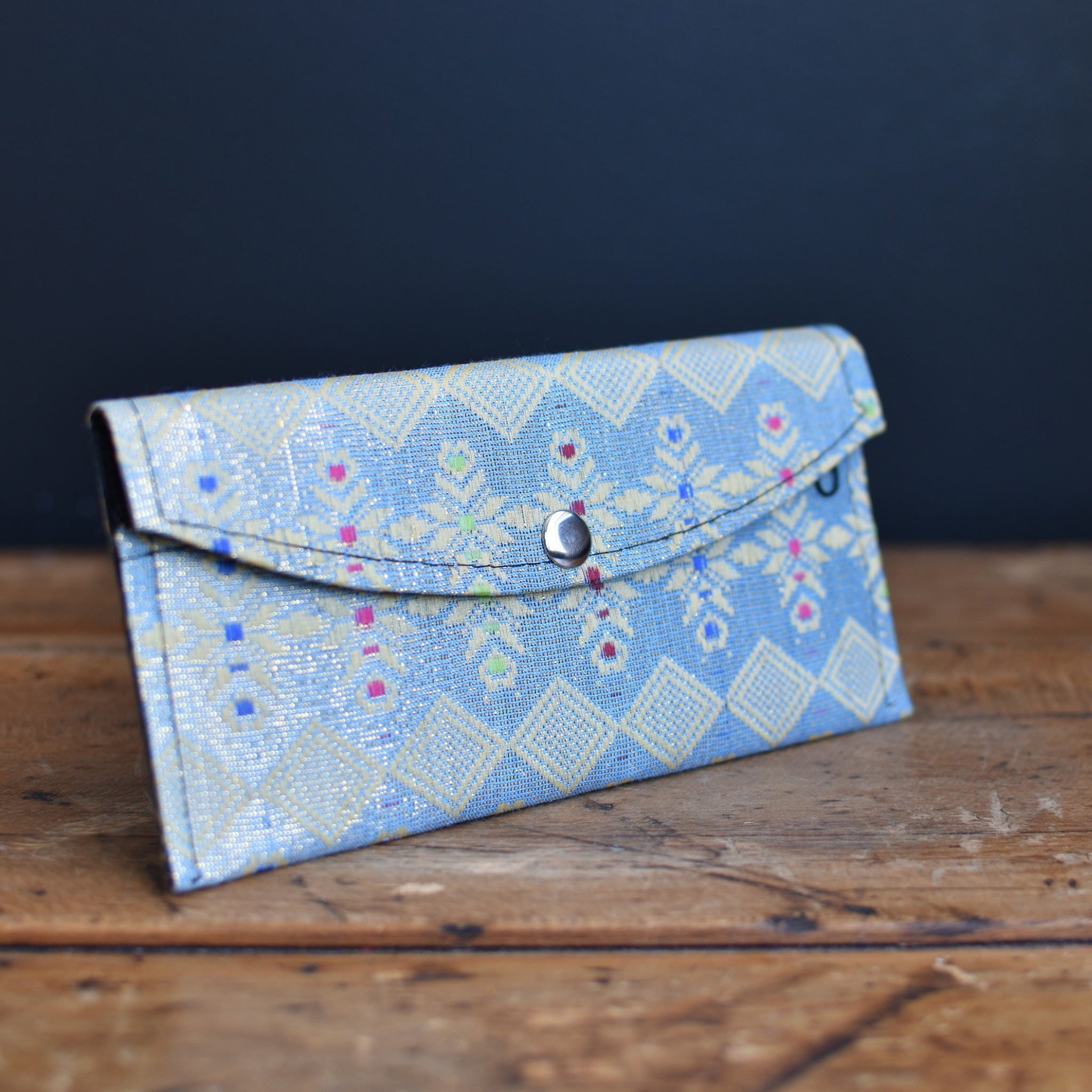 Batik Check Book Holder