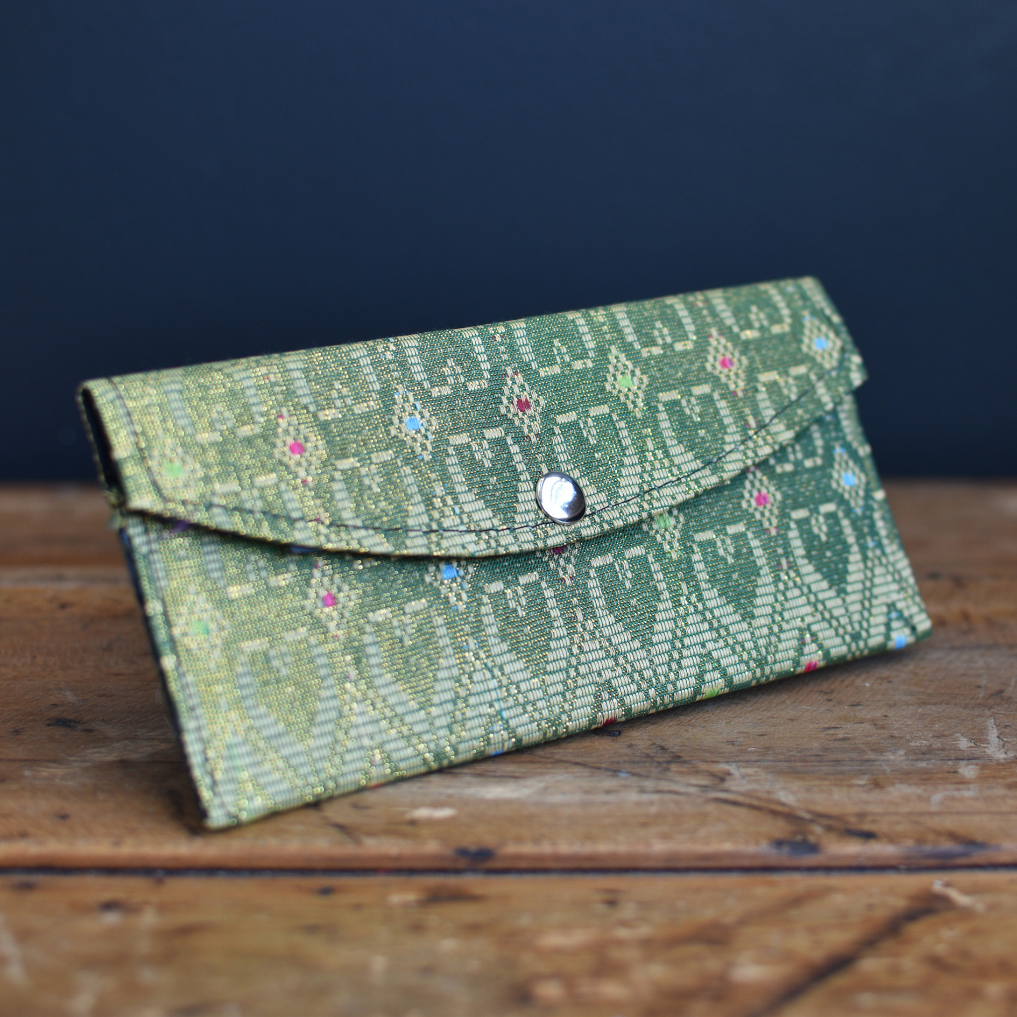 Batik Check Book Holder