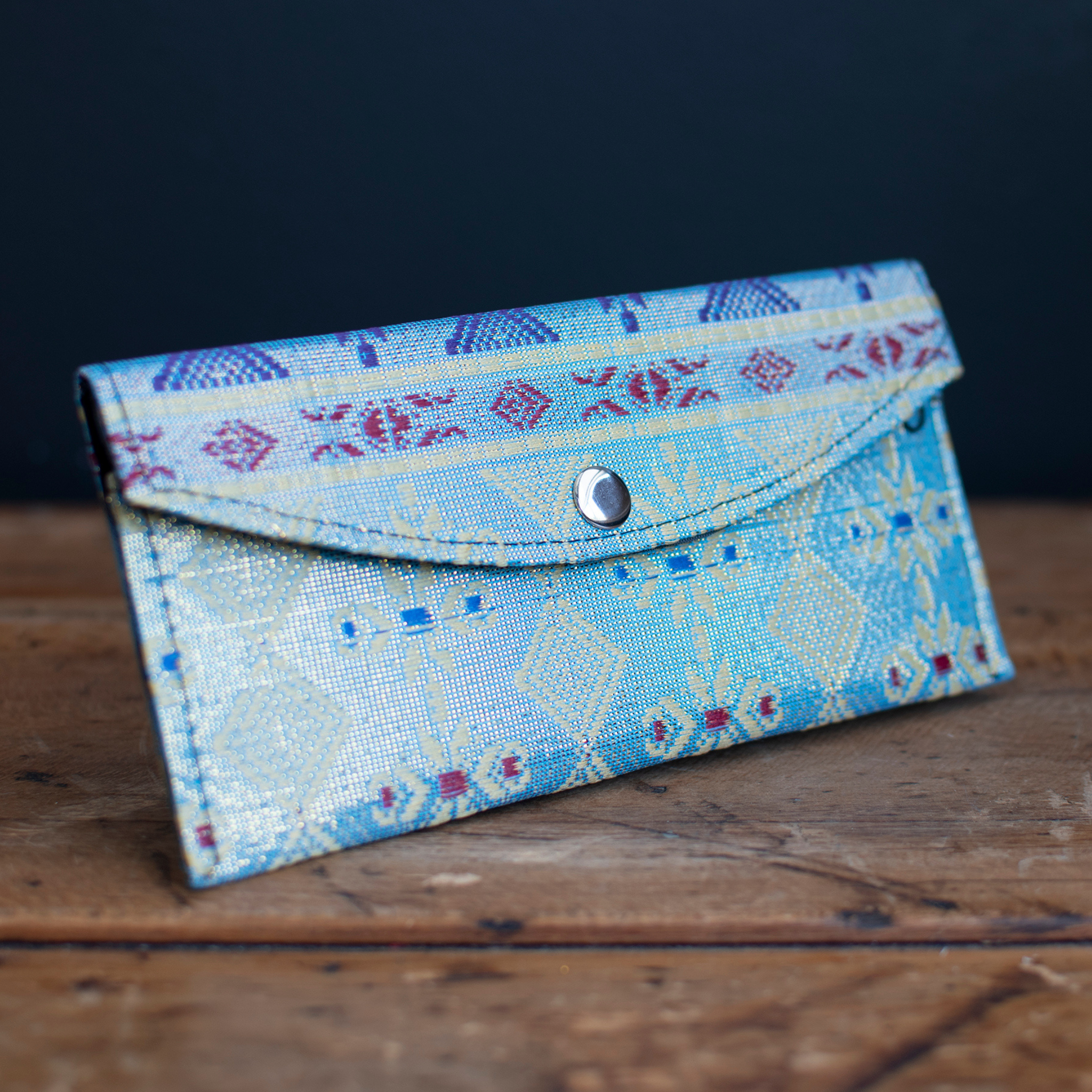 Batik Check Book Holder