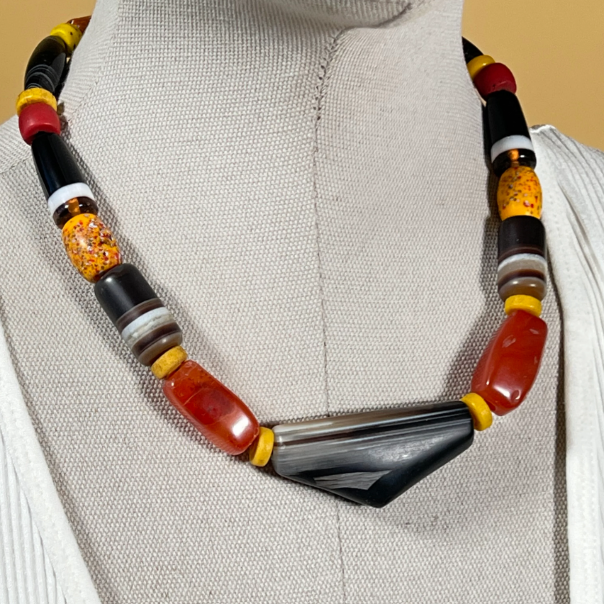 Ga'dang Glass Beaded Necklace