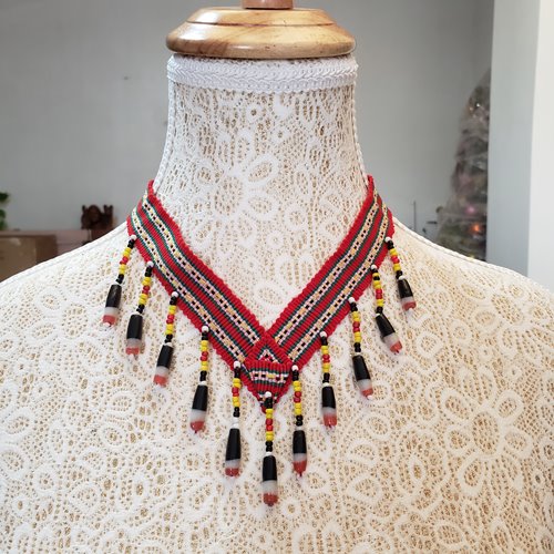 Kalinga Beaded Choker