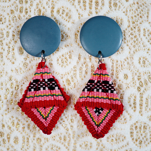 Woven Kalinga Hikaw (Earrings)