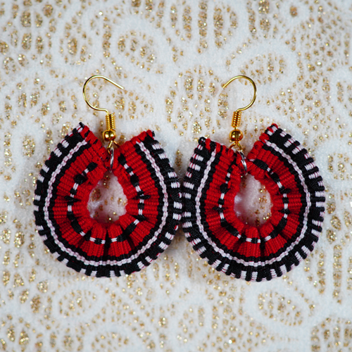Woven Kalinga Hikaw (Earrings)