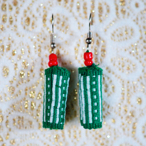 Woven Kalinga Hikaw (Earrings)