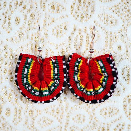 Woven Kalinga Hikaw (Earrings)