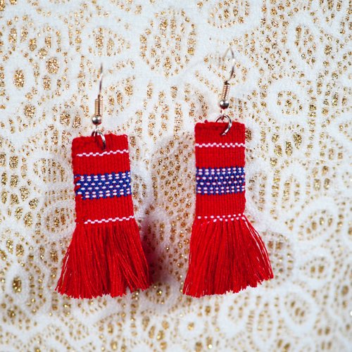 Woven Kalinga Hikaw (Earrings)