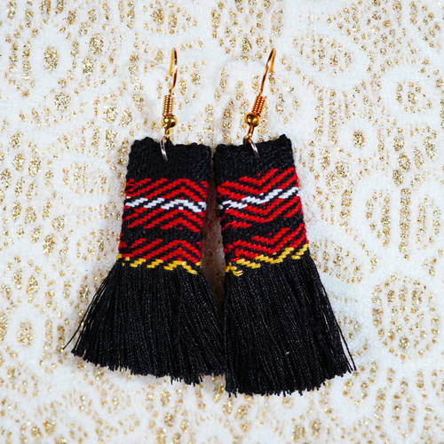 Woven Kalinga Hikaw (Earrings)