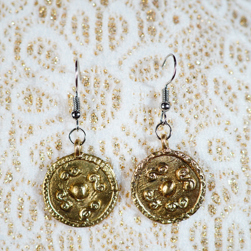 Kulintang Brass Earrings