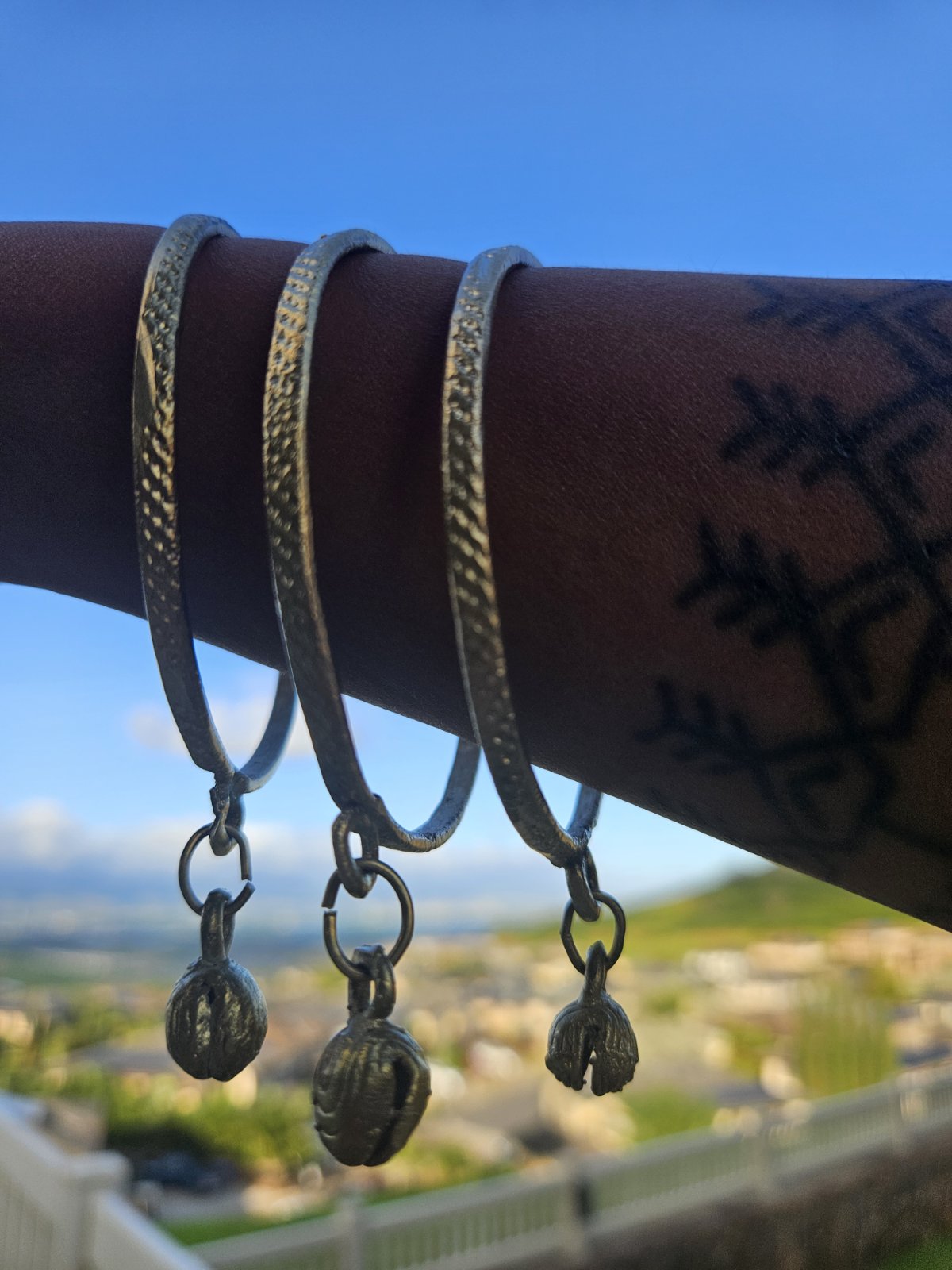 Brass Bangles with Bells