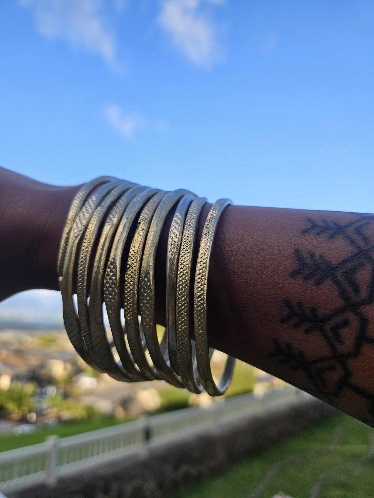 Plain thin Brass Bangles