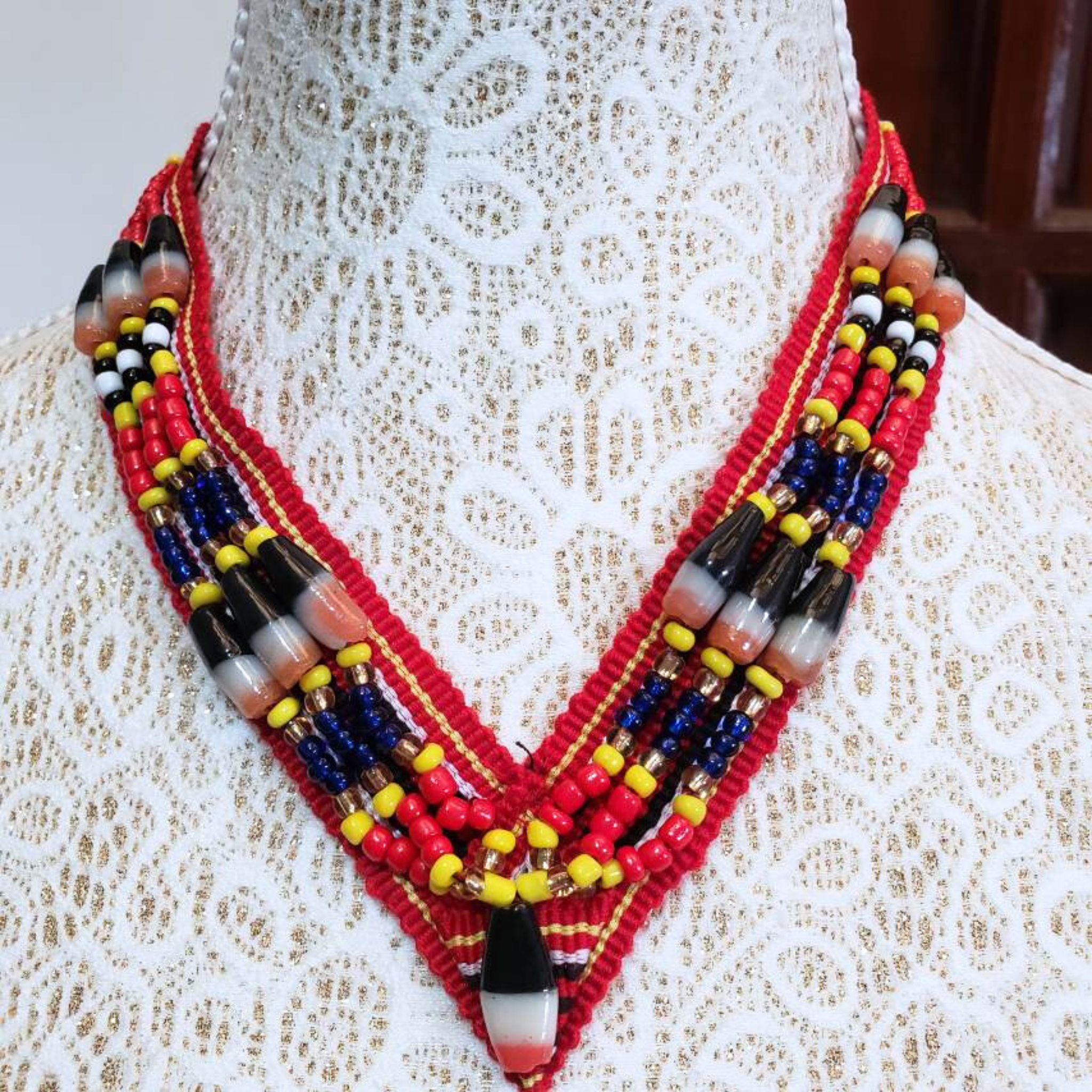 Kalinga Beaded Choker