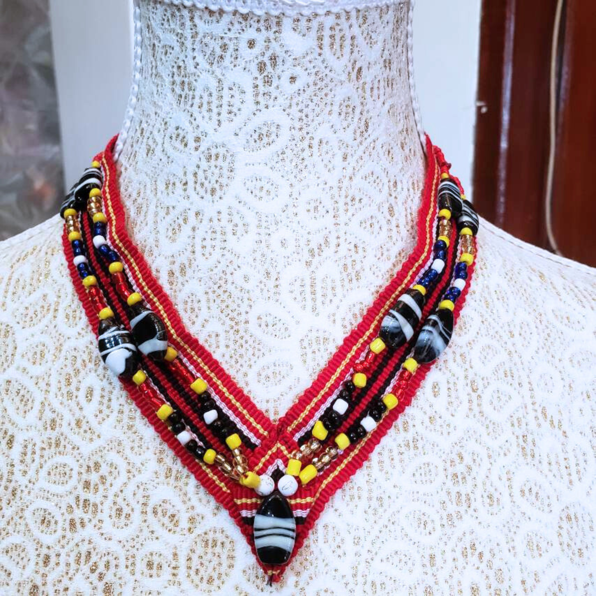 Kalinga Beaded Choker