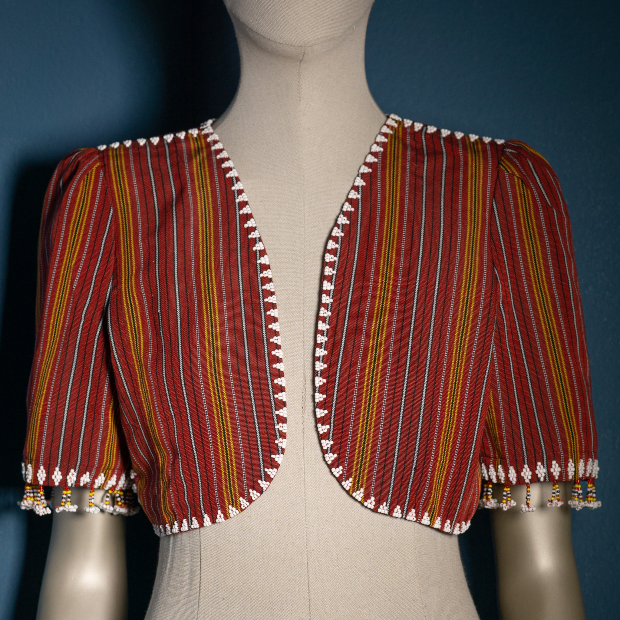 Vintage 2025 beaded bolero