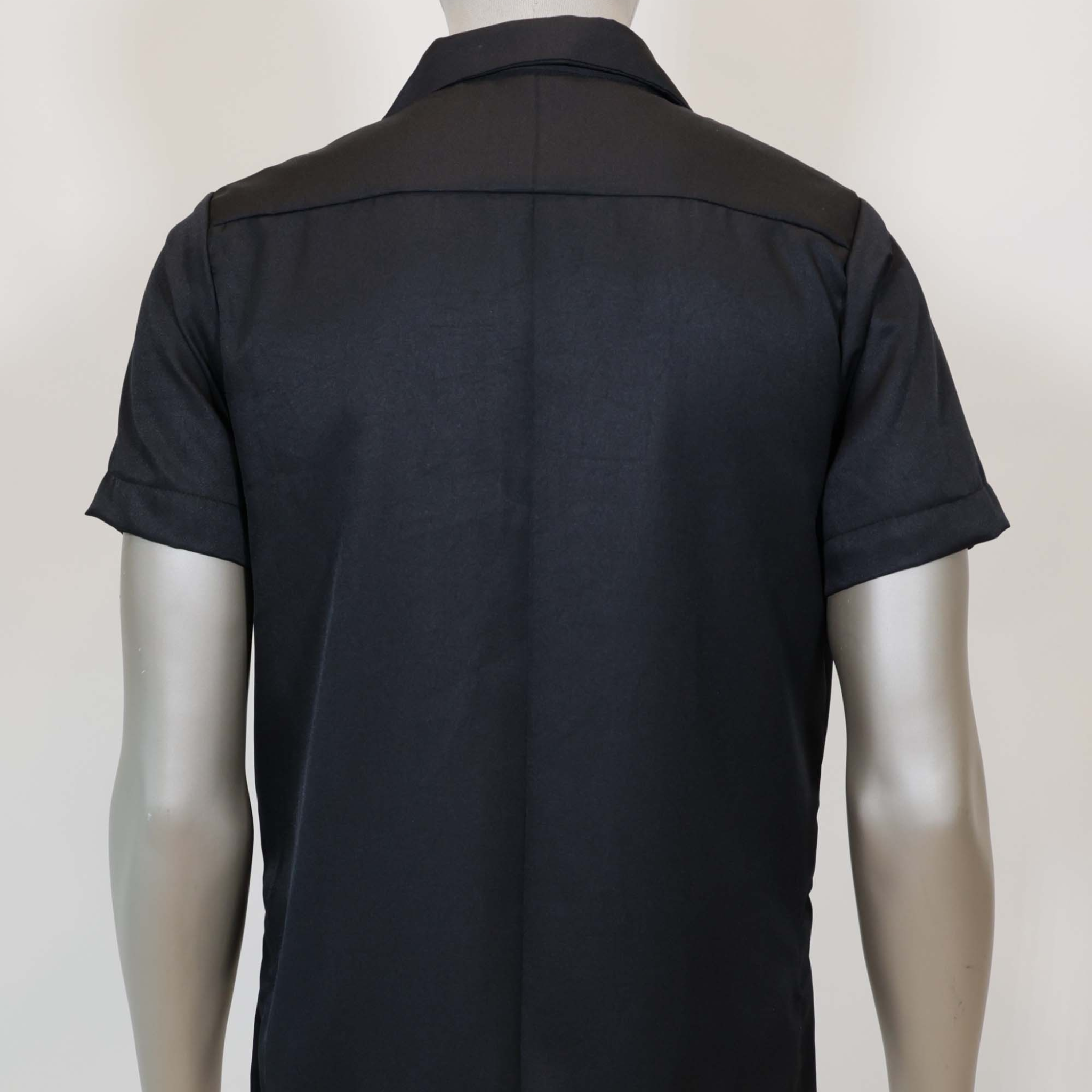 Birey Birey Short Sleeve Shirt Half Body Design