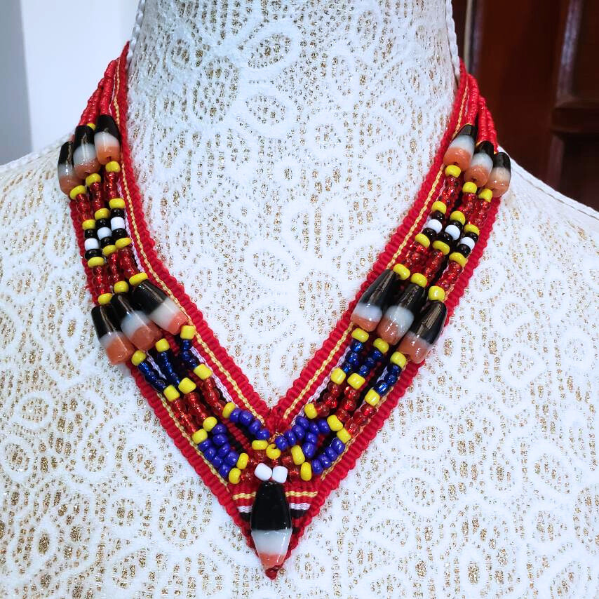 Kalinga Beaded Choker