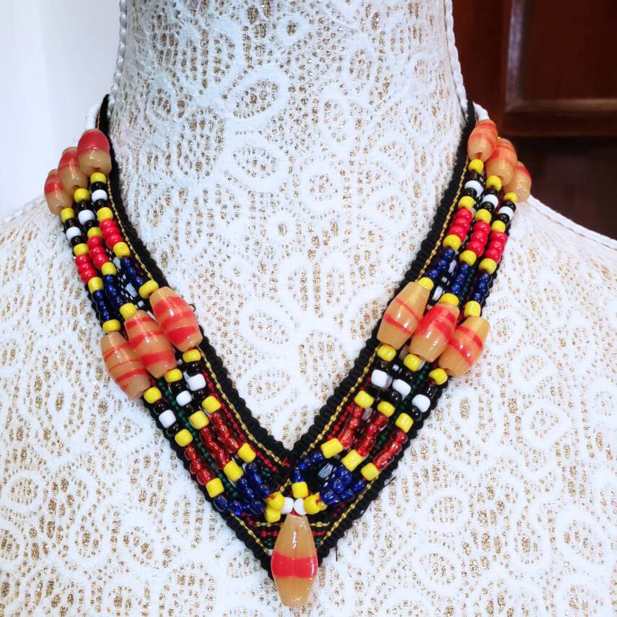 Kalinga Beaded Choker