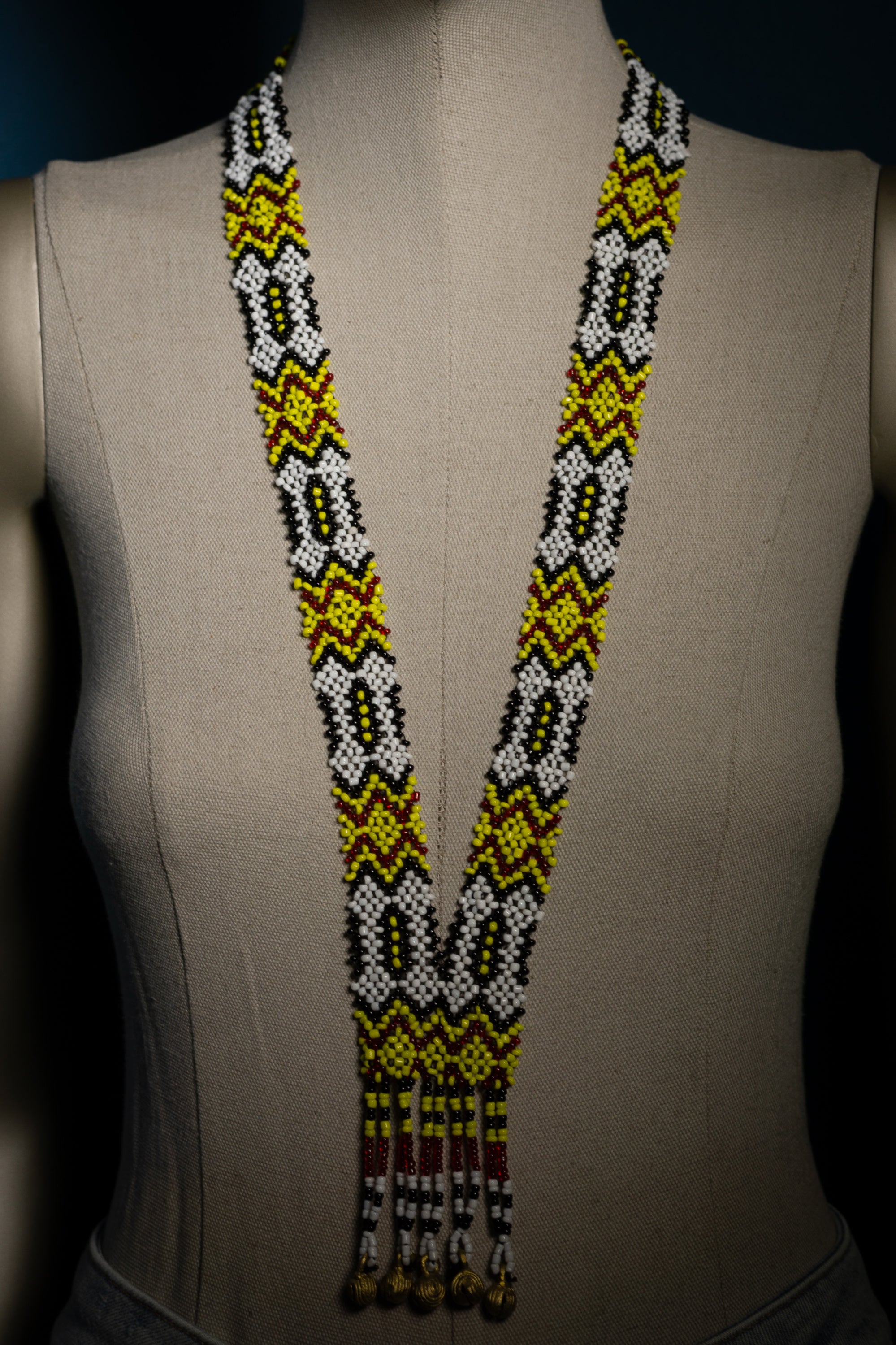 T'boli Long Necklace with Bells