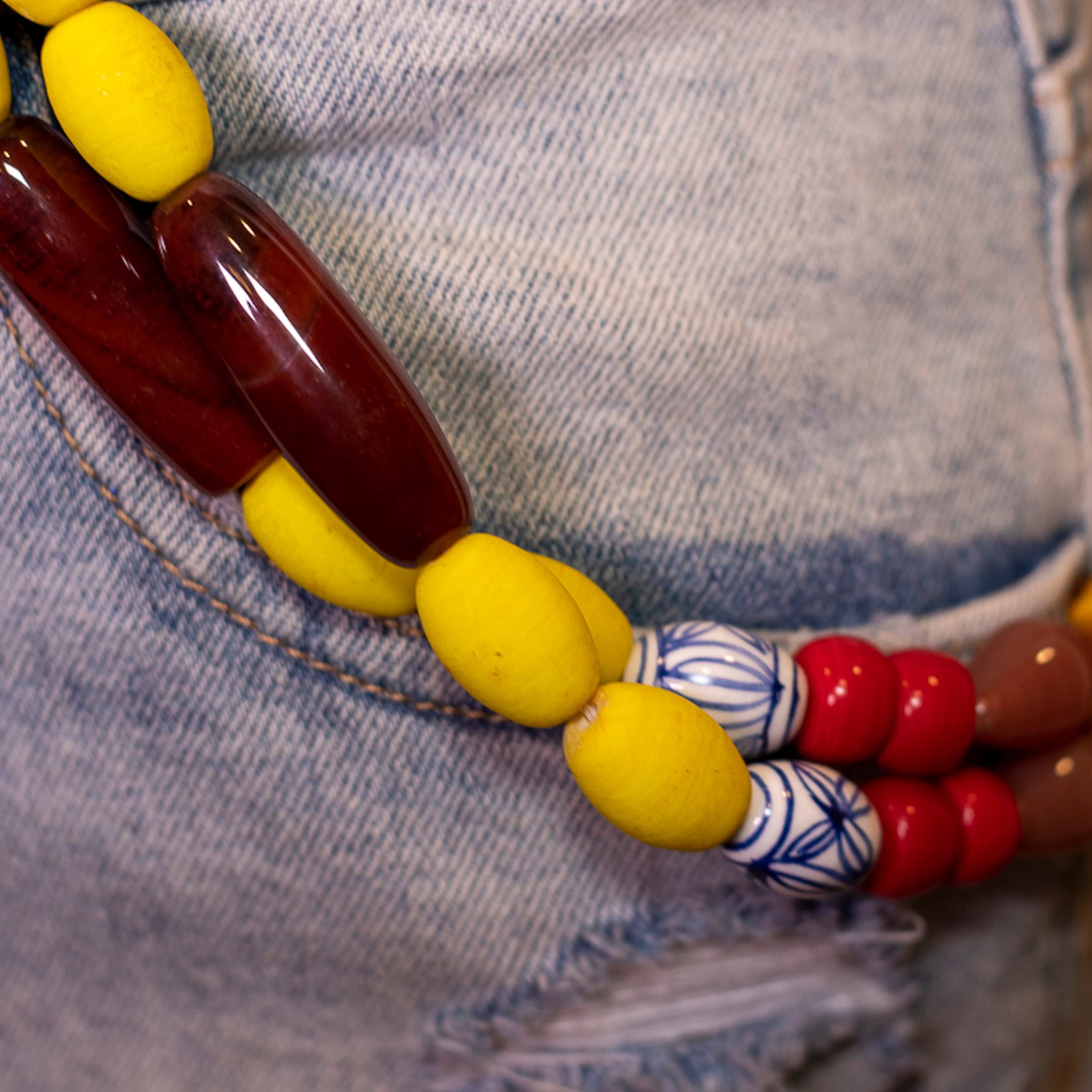 Gaʻdang Glass Beaded Kinokkoon