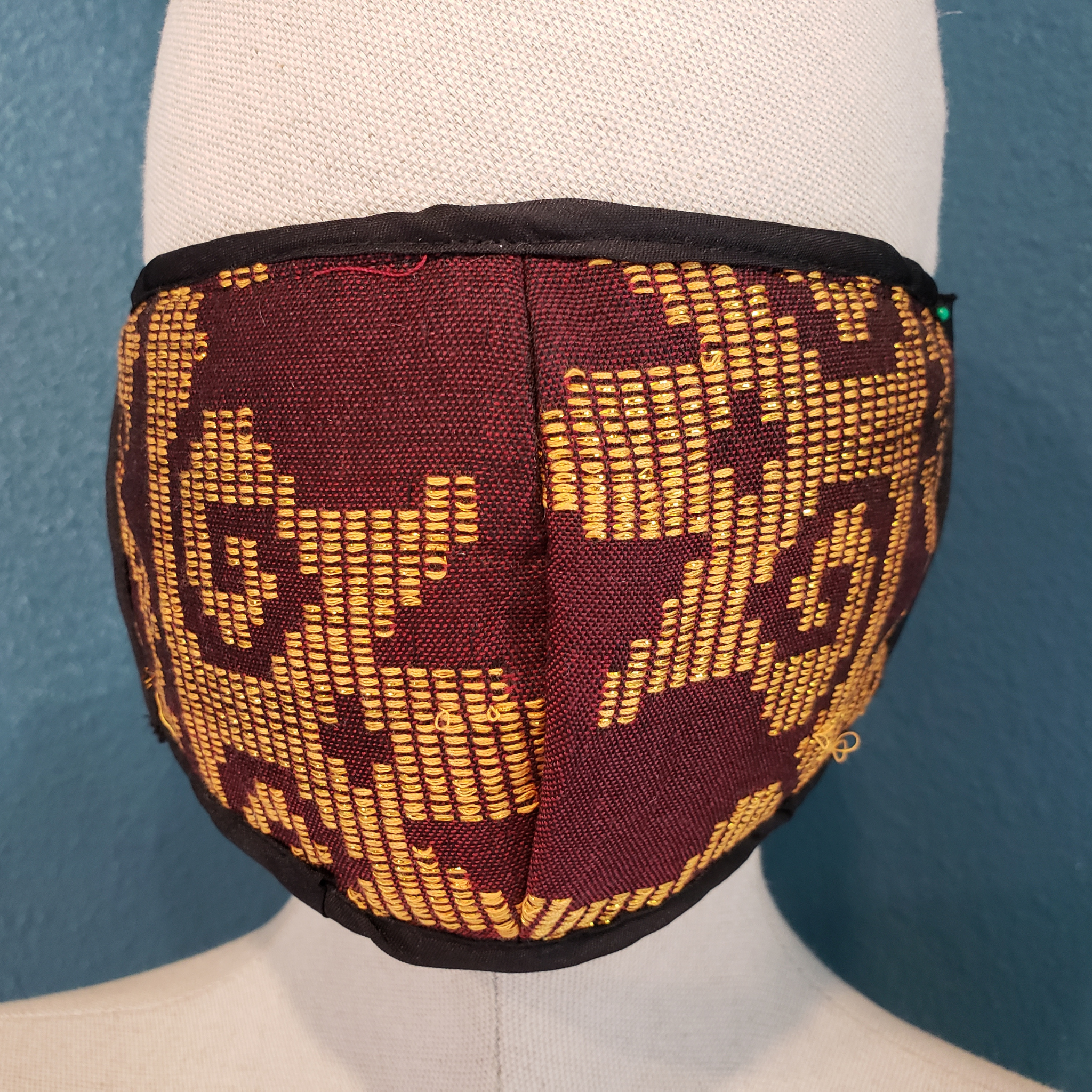 Maguindanao Inaul Mask with Lining and Filter Pocket